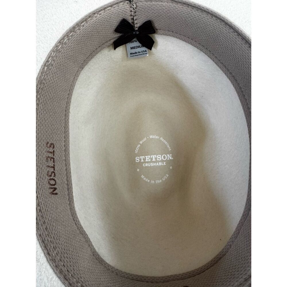Stetson Gus Crushable Hat in Silverbelly Unisex M - Picture 6 of 8